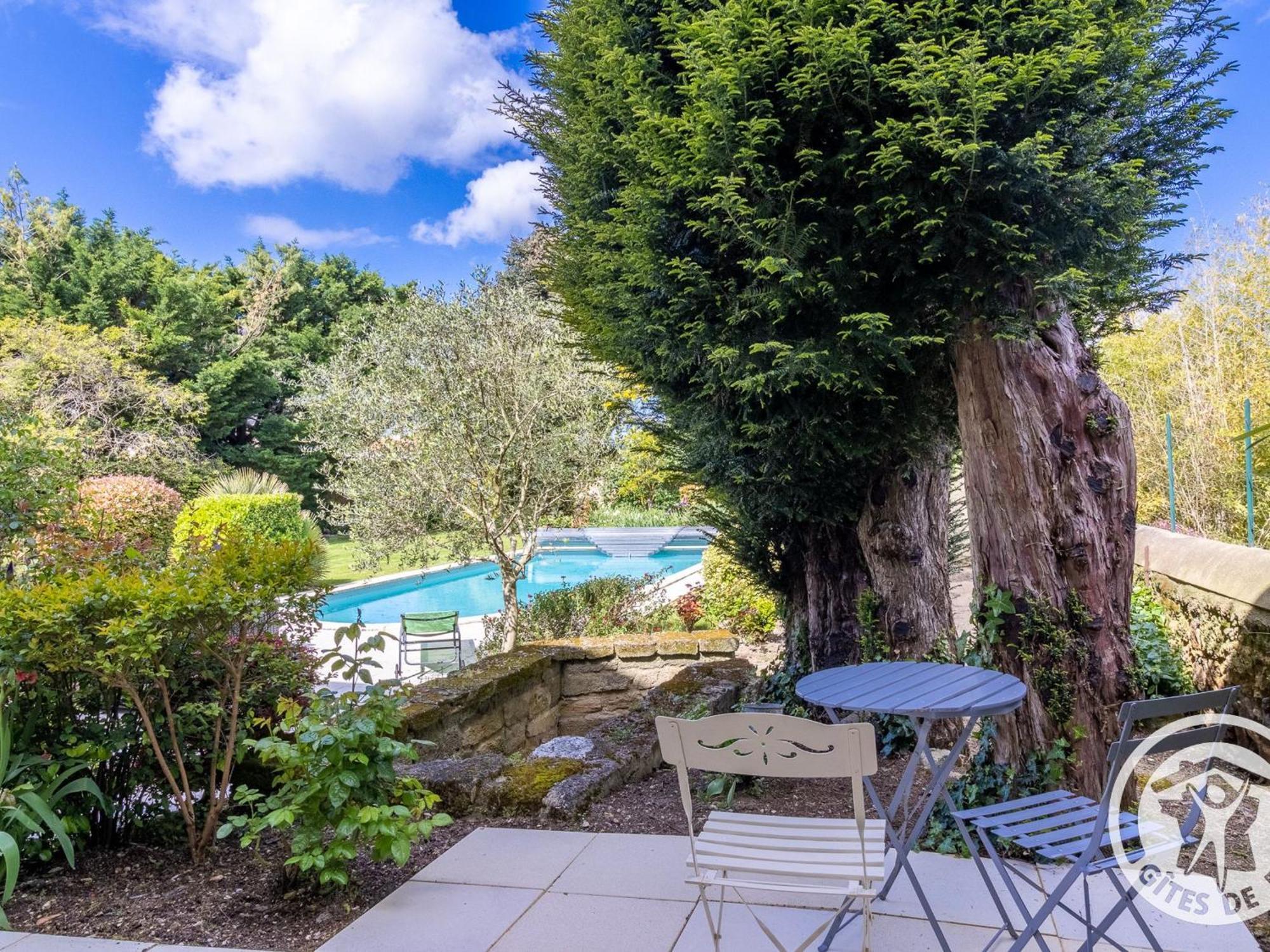 Sejour De Charme Avec Piscine A Saint-Georges-Sur-Layon, Proche De Saumur Et Des Chateaux De La Loire - Fr-1-622-81 Bed & Breakfast Doue-en-Anjou Dış mekan fotoğraf